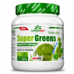 Amix Super Greens Smooth Drink Apple 12.7 oz (360 g)
