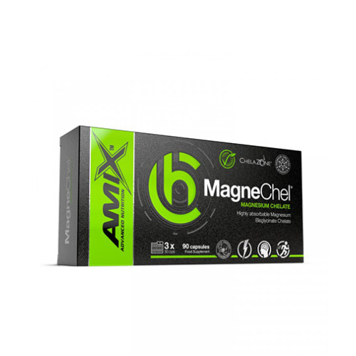 Amix Chelazone Magnechel Magnesium Bisglycinate Chelate 90 Vcaps