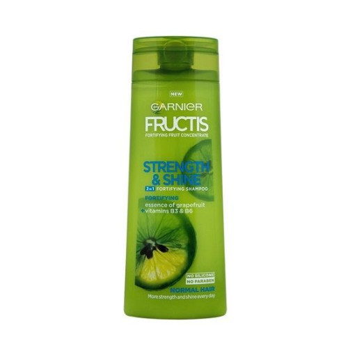 Garnier Fructis Strength and Shine Shampoo with Conditioner for Normal Hair 8.45 fl oz (250 ml)