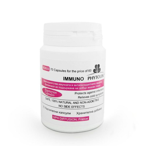 Immuno Phytolac for Stimulating Immune and Antioxidant Protection 70 Capsules