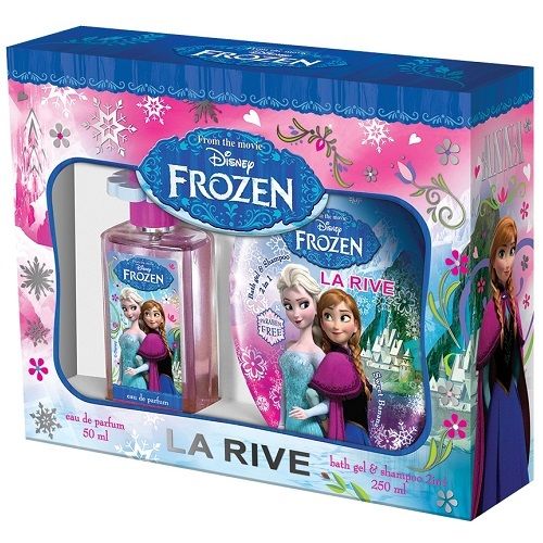 La Rive Disney Frozen Children's Promo Set for Girls Perfume and 2 in 1 Shower Gel and Shampoo