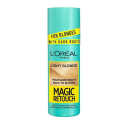 L'oreal Magic Retouch Spray for Bleached Hair to Cover Dark Roots Light Blonde 2.54 fl oz (75 ml)
