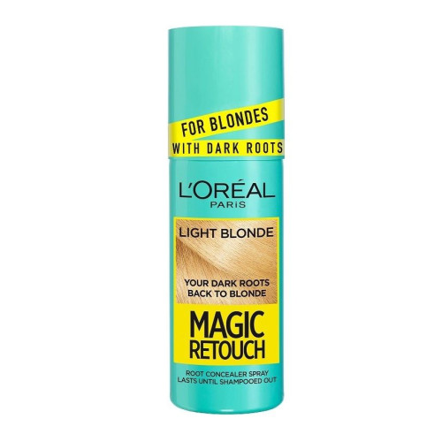 L'oreal Magic Retouch Spray for Bleached Hair to Cover Dark Roots Light Blonde 2.54 fl oz (75 ml)