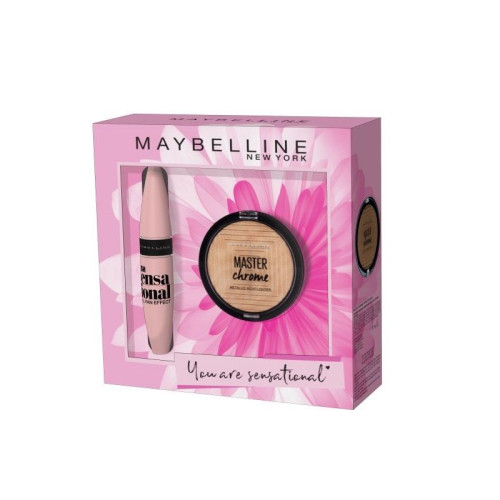 Maybelline Promo Set You Are Sensational Mascara and Face Highlighter