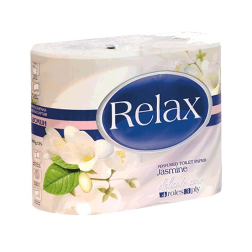 Relax Scented Toilet Paper Jasmine 4 Rolls