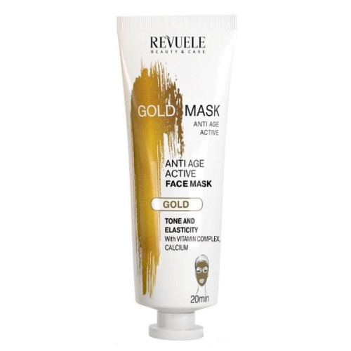 Revuele Golden Anti-Aging Face Mask 2.71 fl oz (80 ml)