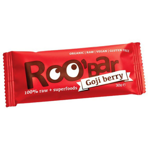 Roobar Organic Raw Dessert Goji Berry 1.06 oz (30 g)