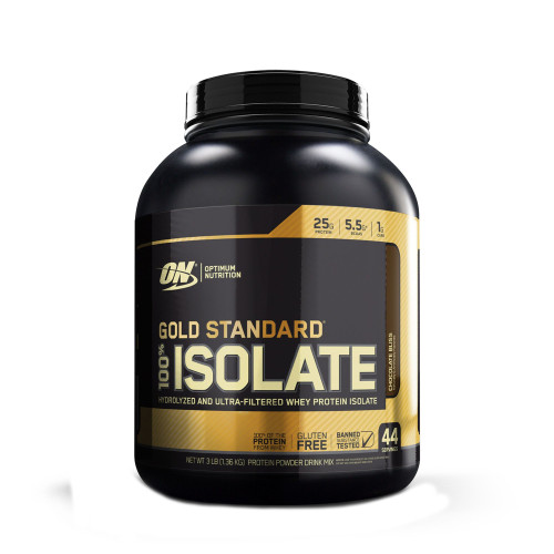 Optimum Nutrition Gold Standard 100% Isolate Whey Protein Isolate Chocolate 3 lb (1360 g)