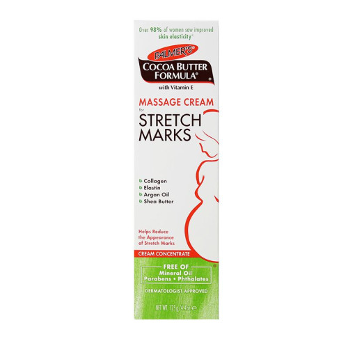 Palmers Massage Cream for Pregnant Women Against Stretch Marks Cocoa Butter 4.23 fl oz (125 ml)