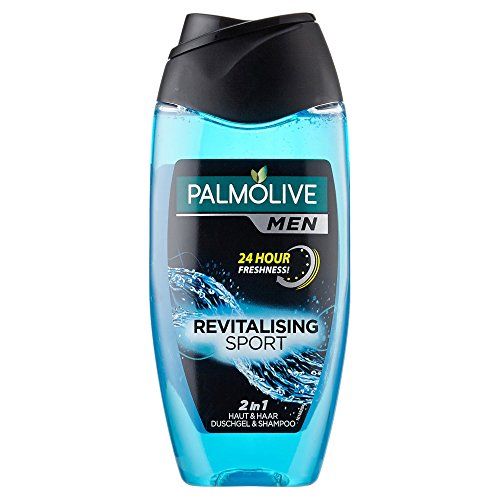 Palmolive Men Sport Invigorating Shower Gel and Shampoo for Men 8.45 fl oz (250 ml)