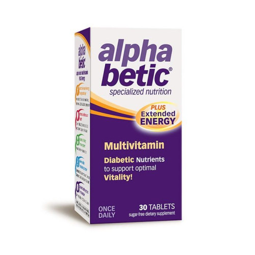 Alpha Betic Multivitamins for Diabetes and Prediabetes 30 Capsules