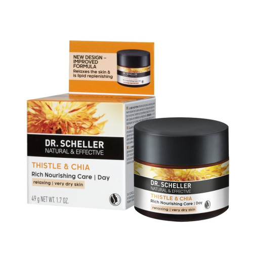 Dr. Scheller Soothing Day Cream with Donkey Thistle and Chia for Very Dry Skin 1.69 fl oz (50 ml)