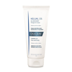 Ducray Kelual DS Cleansing Foaming Gel for Face and Body 6.76 fl oz (200 ml)
