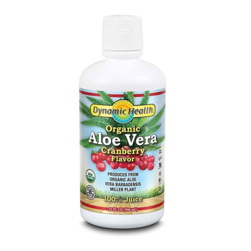 Dynamic Health Aloe Vera Juice with Cranberry 31.99 fl oz (946 ml)