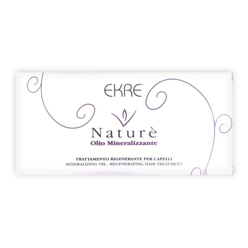 Ekre Nature Restorative Ampoules for Treated Hair 10 Ampoules 0.34 fl oz (10 ml)