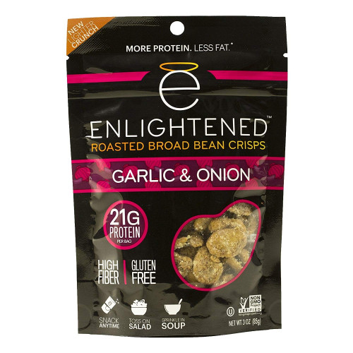 Enlightened Garlic and Onion Protein Snack with Garlic and Onion 3 oz (85 g)
