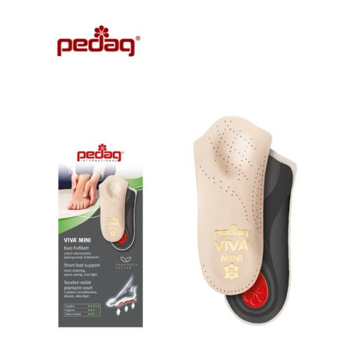 Pedag Viva Mini Insole for High Arches and Limited Space in Shoes 44 2 pcs