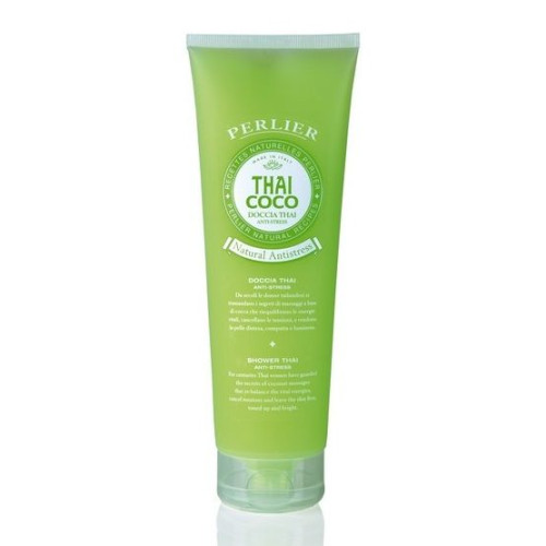 Perlier Thai Coco Relaxing Body Shower Gel with Coconut Scent 8.45 fl oz (250 ml)