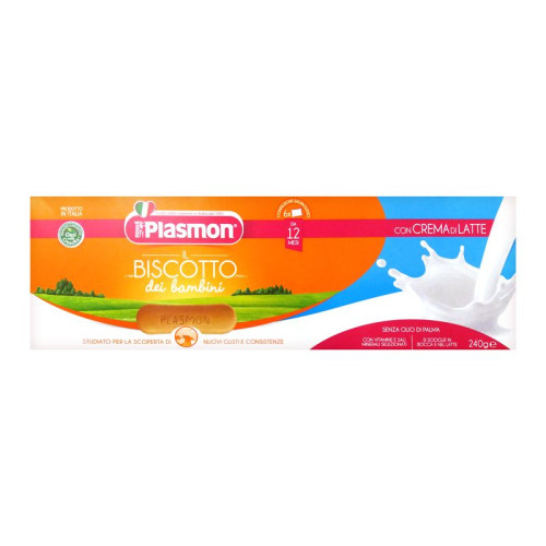 Plasmon Cream Biscuits for Children 12+ Months 8.47 oz (240 g)