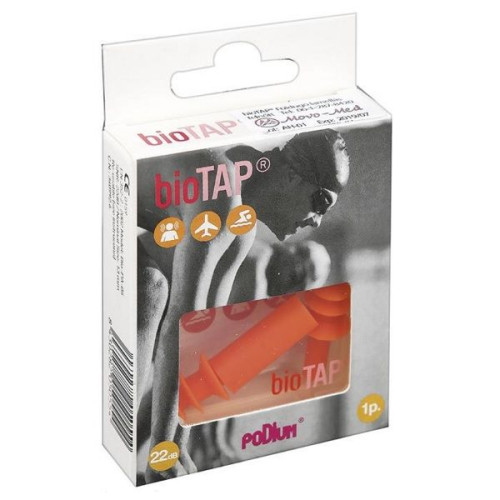 Podium Biotap Earplugs for Adults Silicone 2 pcs