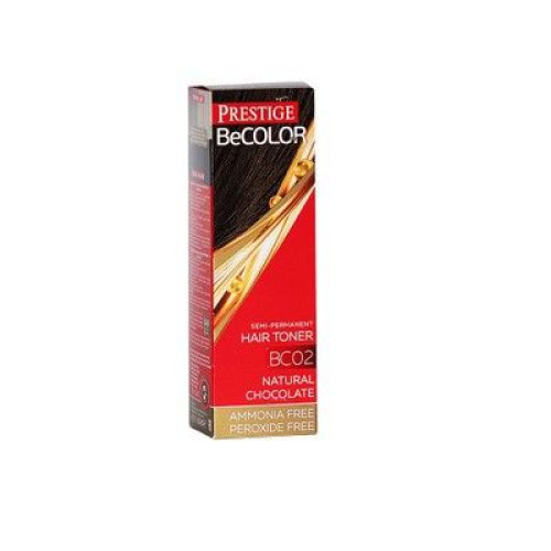 Prestige Hair Toner BC02 Natural Chocolate 3.38 fl oz (100 ml)