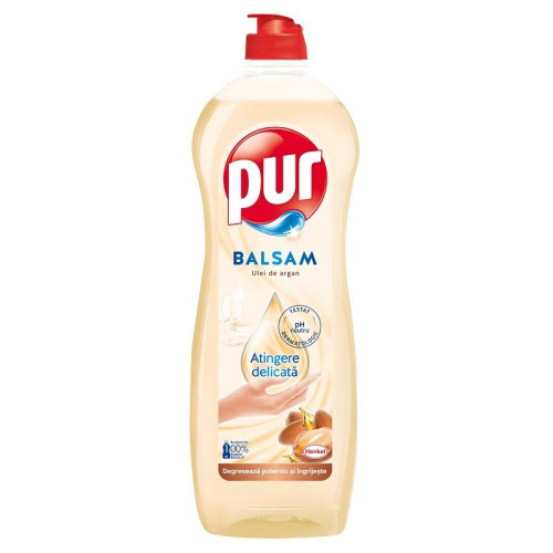 Pur Balm Dishwashing Liquid with Argan Oil 25.36 fl oz (750 ml)