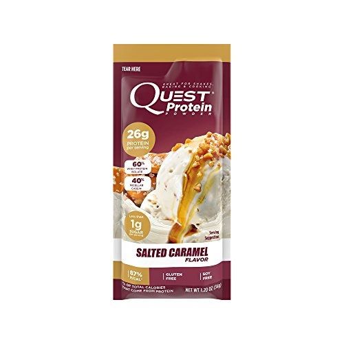 Quest Protein Powder Salted Caramel Flavor Protein Concentrate 1.2 oz (34 g)