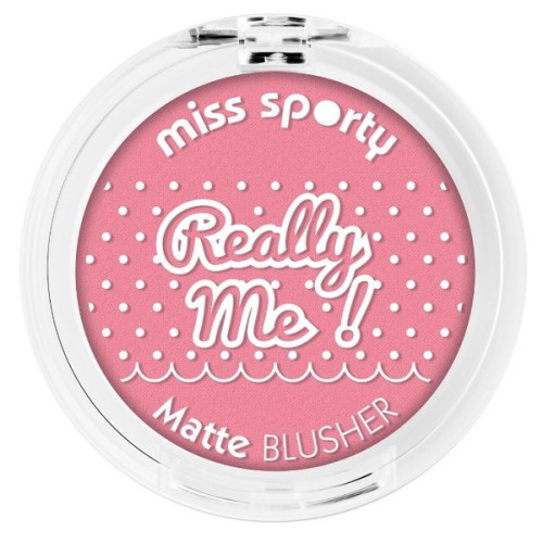 Miss Sporty Really Me Matte Compact Mattifying Blush Color 102 Really Sweet