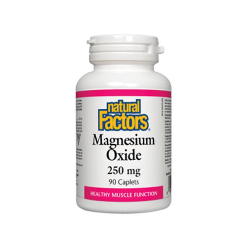 Natural Factors Magnesium Oxide for Metabolic Problems 90 Capsules