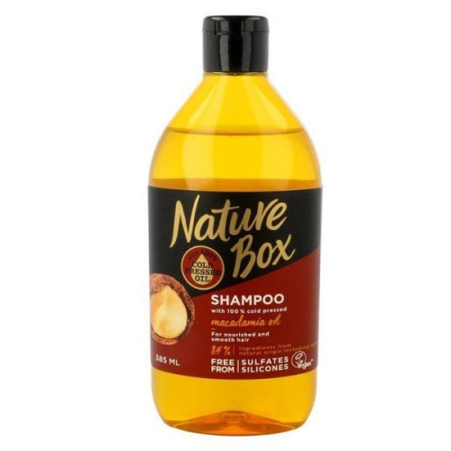 Nature Box Macadamia Oil Nourishing and Smoothing Shampoo with Macadamia Oil 13.02 fl oz (385 ml)