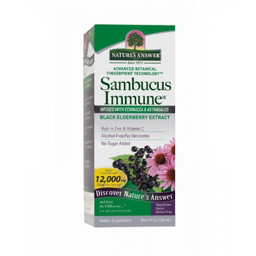Nature's Answer Sambucus Immune Syrup for High Immunity 12 000 mg 4.06 fl oz (120 ml)