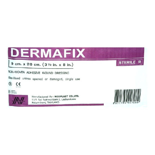 Neoplast Dermafix Self-Adhesive Bandage with Pad 3.54"/7.87" (9/20 cm) 1 pc