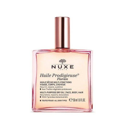 Nuxe Prodigieuse Multifunctional Dry Oil with Floral Fragrance for Face Body and Hair 1.69 fl oz (50 ml)