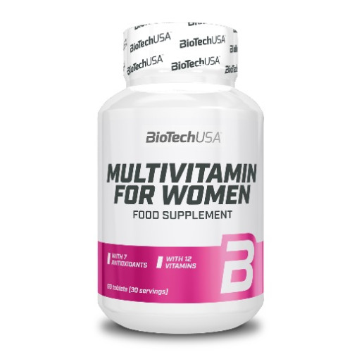Biotech USA Multivitamin for Women 60 Tablets