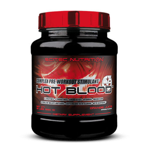 Scitec Nutrition Hot Blood 3.0 Blue Guarana 10.58 oz (300 g)