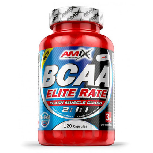 Amix BCAA Elite Rate 120 Capsules