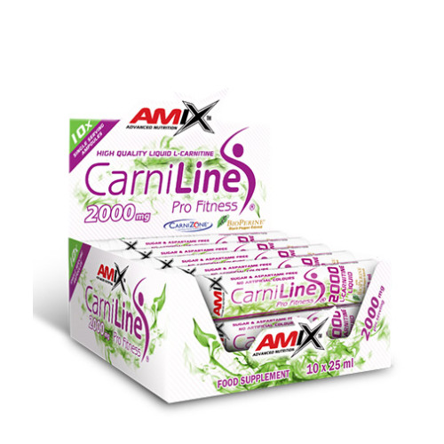Amix Carniline Pro Fitness 2000 Pineapple 0.85 fl oz (25 ml) 10 Ampoules