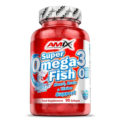 Amix Super Omega-3 Fish Oil 90 Softgel Capsules