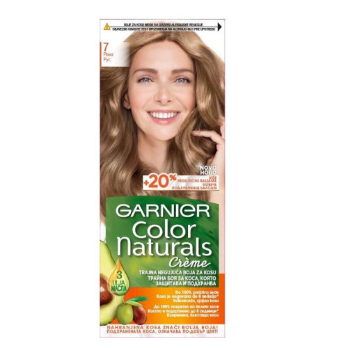 Garnier Color Naturals Permanent Hair Dye Blonde 7