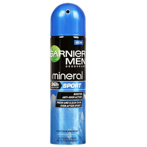 Garnier Mineral Men Sport Anti-Perspirant Deodorant for Men 5.07 fl oz (150 ml)