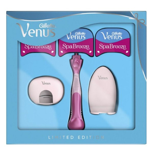 Gillette Comfortglide Spa Breeze Promo Set for Women