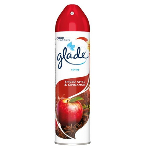 Glade Aerosol Sweet Spiced Apple and Cinnamon Air Freshener Spray 10.14 fl oz (300 ml)