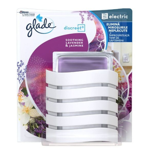 Glade Discreet Soothing Lavender and Jasmine Room Spray Refill with Lavender and Jasmine Scent 0.28 oz (8 g)