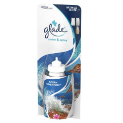Glade Sense and Spray Ocean Adventure Refill for Automatic Air Freshener 0.61 fl oz (18 ml)