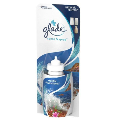 Glade Sense and Spray Ocean Adventure Refill for Automatic Air Freshener 0.61 fl oz (18 ml)