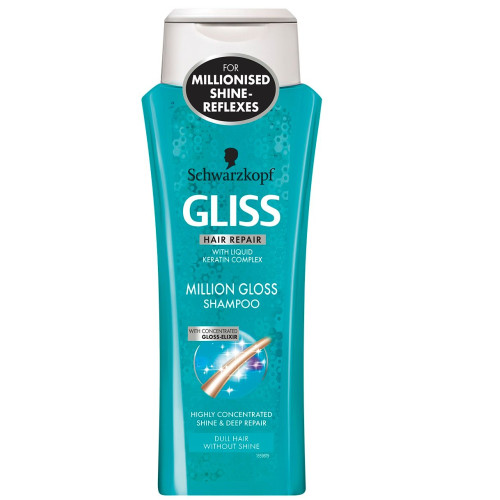 Gliss Million Gloss Shampoo for Shiny Hair 8.45 fl oz (250 ml)