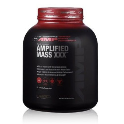 GNC Pro Performance Amp Amplified Mass XXX Muscle Mass Chocolate Flavor Protein 6.01 lb (2727 g)