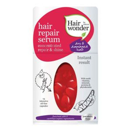 Hairwonder Hair Repair Concentrated Serum for Repairing Dry and Damaged Hair 0.03 fl oz (1 ml) 14 Capsules