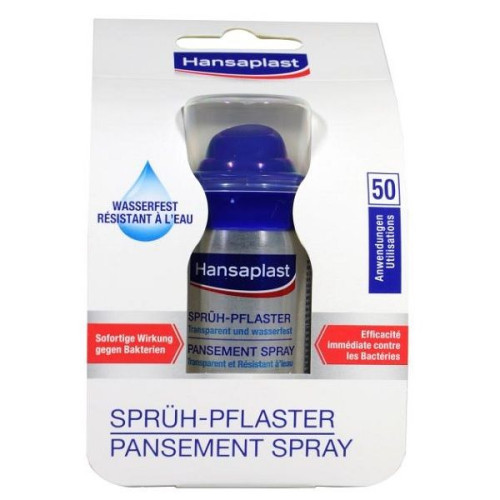 Hansaplast Spray Plaster for Small Superficial Wounds 1.1 fl oz (32.5 ml)