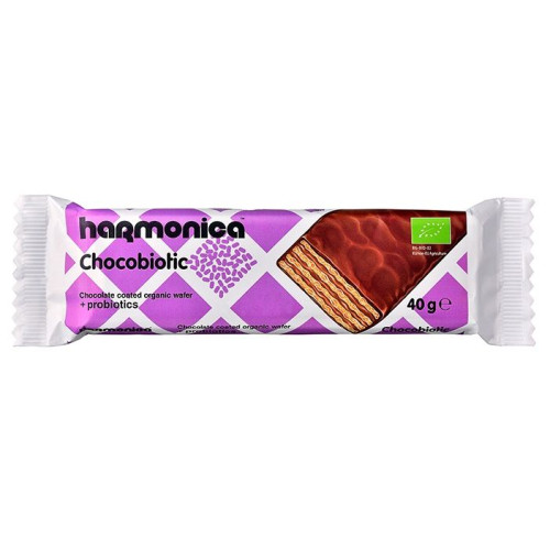 Harmonica Shokobiotic Chocolate-coated Wafer with Probiotics 1.41 oz (40 g)